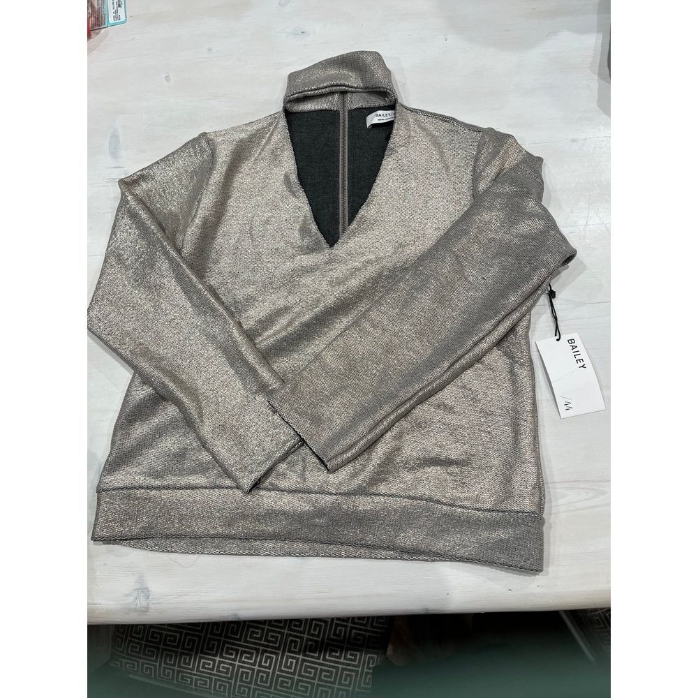 Bailey 44 Shiny V-Neck Sweatshirt